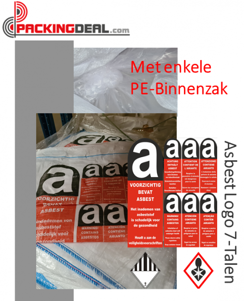 BigBag met Asbest Logo PE Binnenzak 1