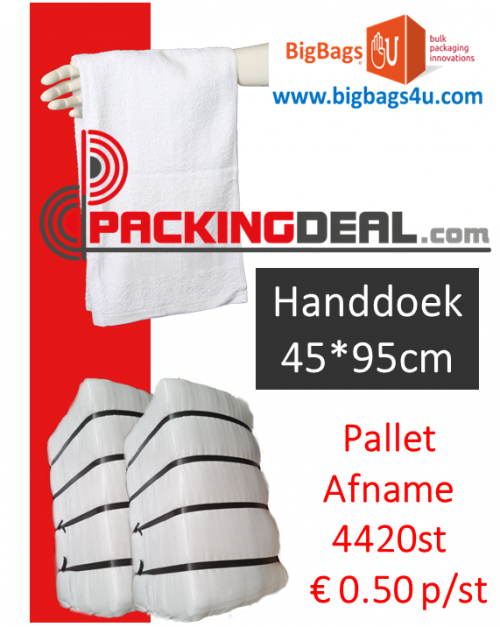 Handdoek 45x95cm Pallet a 4420st