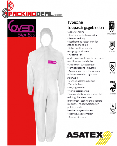 Wegwerpoverall Coverstar CS 500E